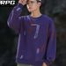 Men's Spring And Autumn Sweater Trendy Handsome Long-sleeved New Round Neck Loose Men's Clothing Autumn Outer Top Base_viptrois.com
