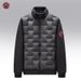 Men's Clothing Slim Fit Stand Up Collar Down Cotton Jacket Autumn And Winter New Couple Men's Clothing Three Dimensional Tiger Head Simple Jacket_viptrois.com
