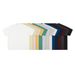 300G Xinjiang Pure Cotton Double Yarn American, Men's Summer Style Trendy Brand Round Neck Short Sleeved Women's_viptrois.com
