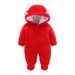 Children's onesie baby warm thick bag farts baby clothing crawl suit_viptrois.com