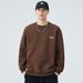 Spring And Autumn New Men's Sweatshirt Japanese Retro Round Neck Printed Pullover Versatile Loose Casual Couple Style_viptrois.com