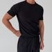 Men's Clothing Spring And Summer New Texture Men's Round Neck T Shirt Tops Casual Trousers Fashionable Men's Suit_viptrois.com