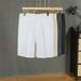 Men's Ice Silk Trousers Casual Suit Shorts Thin Loose Pants Trendy Outerwear Five Point Pants Summer Wear_viptrois.com