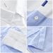 7366 Japanese Oxford Spinning Long-sleeved Shirt Men's Splicing Versatile Casual Literary Loose Top Men's Hair_viptrois.com