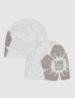 Women's Hats Flower Warm Knitted Hat Autumn And Winter Jacquard Men And Women Retro Street Personality Face Small Pullover Hat_viptrois.com