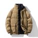 Winter Men's Cotton Jacket, Trendy Brand, Thick Bread Jacket, Warm And Fashionable Stand Up Collar Youth Jacket_viptrois.com