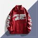 Men's Clothing American Embroidered Stand Up Collar Jacket For Men And Women Trendy Leather Jacket For Men Loose_viptrois.com