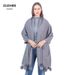 Women's Scarves Autumn And Winter Rabbit Fur Ball Solid Color Scarf Warm Quill Pure Knitted Shawl Women Scarf_viptrois.com