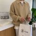 Half Zip Sweater Men's Autumn And Winter High Grade Feel Lazy Style Polo Neck Knit Loose Casual Thread_viptrois.com