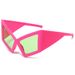Oversized Cat-Eye Sunglasses - Retro Square Frame & UV400 Protection | Hip-Hop Style For Beach & Party_viptrois.com