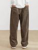 Manfinity Hypemode Cordhose Für Herren Mit Weitem Schnitt, Mit Buchstaben Patch-Detail, Baggy-Langhosen, Schlichtes Outfit_viptrois.com