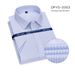 Pulse Pulse Summer New High-End Wrinkle-Resistant DP Pure Cotton Ready-to-Wear Non-Iron Men's Business Professional Short Sleeve_viptrois.com