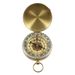 High Quality Camping Hiking Pocket Brass Golden Compass Portable Compass Navigation For Outdoor Activities_viptrois.com