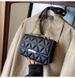 2025 New Trendy Women's Quilted Chain Handbag, Small Square Bag, Textured Casual Shoulder Crossbody Bag For Women_viptrois.com
