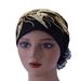 Sunflower Lace Headscarf – Fashionable Sequin Bao Tou Hat For Women (Breathable White Hair Cover, Internet Celebrity Style)_viptrois.com
