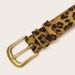 Popular Brown Suede Leopard Pattern Fashion Versatile Women's Belt 2021 New_viptrois.com