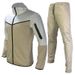 Men's Autumn Casual Wear European Goods Hooded Zipper Sweater Sports Set Men_viptrois.com