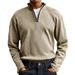 Half Zip Sweatshirt Ethnic Style 3d Printing Half Zip Sweatshirt Men's Sweatshirt_viptrois.com