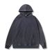 Vintage Washed Cotton Hoodie For Men - Oversized Retro Streetwear Pullover With Distressed Finish (Available In Charcoal Grey/Khaki/Lavender/Burgundy)_viptrois.com