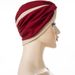 Hot Selling New Turban Hat Two Color Stitching Forehead Cross Muslim Indian Hat One Piece Dropshipping_viptrois.com