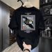 Men's Clothing New Summer Short Sleeved T Shirt For Men, Creative Geometric Print Short Sleeved Youth Trend, Versatile, Casual And Loose Bottoming_viptrois.com