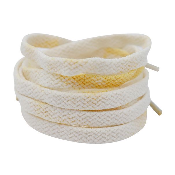 Tie Dye LACES Wide 8mm Mesh Strap Board Shoes Casual Shoes Retro Trend Shoe Rope_viptrois.com