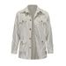 CT Hot Selling Spring Autumn Striped Multi-Pocket Long Sleeve Fashion Casual Men's Cardigan Blazer_viptrois.com