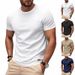 Men's Classic Style Light Luxury Loose Simple Quick Drying Trendy Short Sleeved Spot_viptrois.com