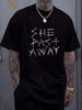 She Past Away Logo T-shirt, Music Band, Gift For Fan, Rock Band TE3461 Stretched Homme Streetwear Designer Clothes Breathable Summer Comfortable_viptrois.com