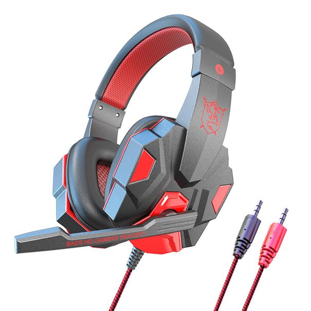 Wired Headphones For Laptop Gaming E-sports Over-ear Headset_viptrois.com