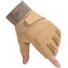 Tactical gloves men's black hawk full finger military fans special forces training protection cycling mountaineering half finger outdoor gloves_viptrois.com