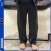 Heavyweight Fleece-Lined Sweatpants – Oversized Drop-Crotch Joggers With Drawstring Waist (Unisex Winter Streetwear)_viptrois.com