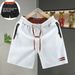 Men's Summer Beach Shorts 5 Point Casual Running Sports Straight Leg_viptrois.com