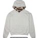 "Reversible Plaid Hooded Jacket For Men & Women - Vintage Streetwear Cotton Blend Coat With Embroidery Detail"_viptrois.com