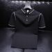 Men's Clothing New Men's Short Sleeved Polo Shirt Casual Half Sleeved Slim Fit Business Lapel Simple Solid Color Tops_viptrois.com