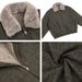 American Retro Detachable Fur Collar Short Wide Wool Brand Mountain Eagle Coat Fleece Lined Cotton Jacket Trendy_viptrois.com