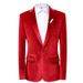 Men's Clothing Fashion Brand Men's Autumn Clothing New Velvet Suit Host Dress Large Size Suit Men_viptrois.com