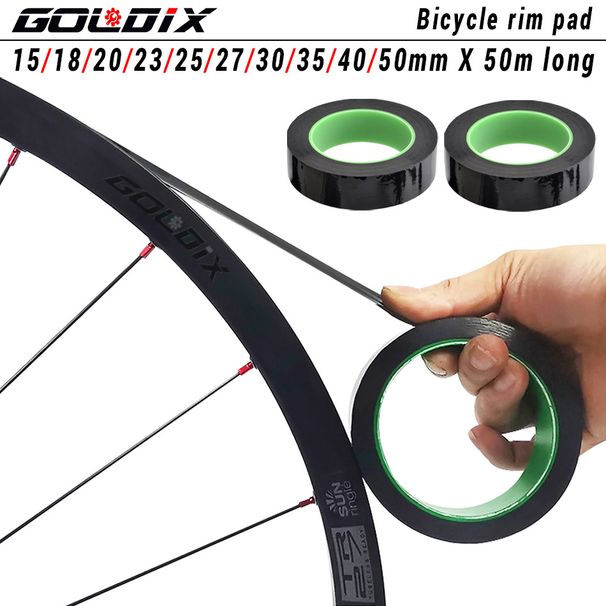 GOLDIX 50m Mountain Road Bike Wheel Tubeless Sealant Tape Annular High Pressure Vacuum Tire Pad_viptrois.com