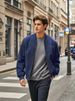 Men's Clothing Autumn And Winter Men's Suede Stand Collar Jacket Men's Loose Casual Zipper Cardigan Coat Trendy Fashion Men's Jacket_viptrois.com