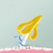Banana Shape Safe Toddle Teether Baby Silicone Training Toothbrush BPA Free Banana Teething Ring Silicone Chew Dental Care Toot_viptrois.com