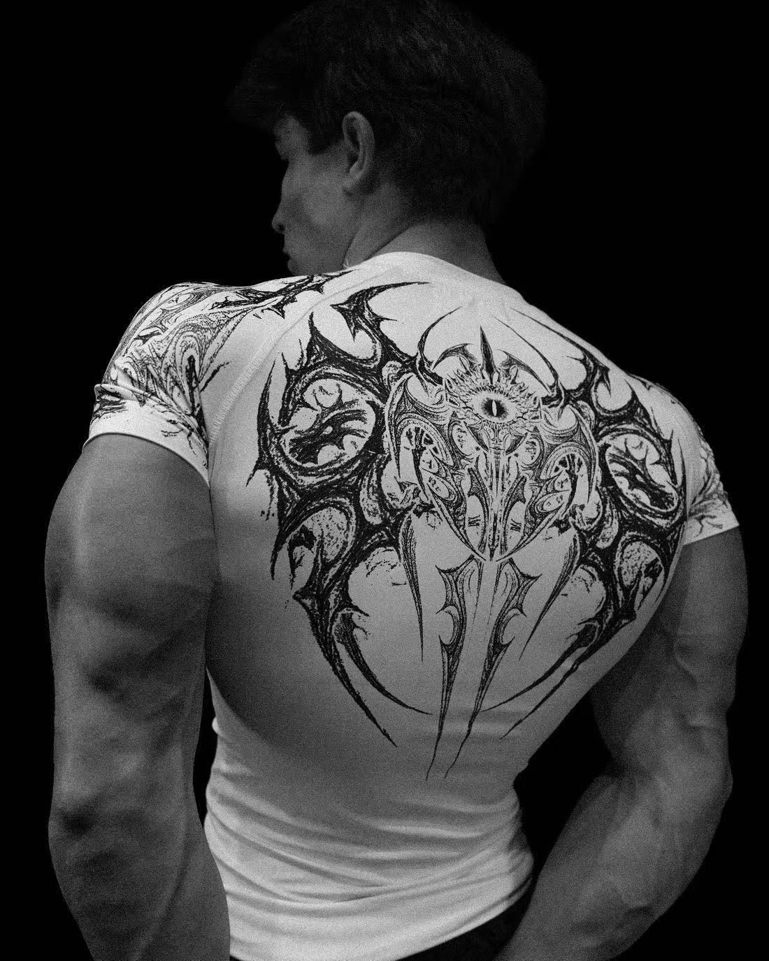 Breathedivinity Venom Magic Crystal Men's And Women's Fitness Clothing Quick-Dry Short-Sleeve Sports Casual Compression 008_viptrois.com