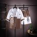 Men's Clothing Thin Shirt Suit Youth Fashion Trend Short Sleeved Shorts Handsome Shirt Two Piece Suit_viptrois.com