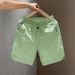 Men's Clothing Men's Summer Quick Drying Sports Shorts Trendy Casual Striped Patchwork Outerwear And Beachwear Suitable_viptrois.com