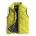 Lightweight Graphene-Infused Down Vest For Men & Women – Stand Collar, Slim Fit, Warm Winter Puffer Gilet In Classic Colors_viptrois.com