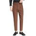Men's Slim Fit Casual Dress Pants High Waist Three Dimensional Tailoring Neapolitan Style New 2025_viptrois.com
