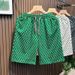 Men's Casual Summer Shorts Loose Fit Korean Style Mid-Thigh 5-Pocket Comfortable Breathable Short Pants_viptrois.com