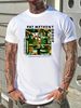 Vtg Pat Metheny Music Tour Heavy Cotton White T-Shirt Soft Casual Comfortable Graphic Breathable Fashion Slightly Streetwear Stylish Stretched_viptrois.com