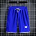 Men's Clothing Waffle Short Outer Wear Casual Loose Breathable Thin Basketball Sports Five Point Pants_viptrois.com