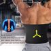Unisex Men and women sweat belly belt belt postnatal yoga waist trimmer sweat fitness sports plastic belt_viptrois.com