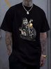 NEW LIMITED Wolf Riding Chopper Motorcycle T-Shirt Soft Streetwear Top For Everyday Wear Comfortable Stretched Breathable Graphic Fashion Slightly_viptrois.com
